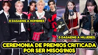 CEREMONIA DE PREMIOS D AWARDS 2026 ACUSADOS DE M1SOG1NIA TODOS LOS GANADORES FUERON HOMBRES!