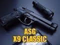 Пневматический пистолет ASG X9 Classic 4,5 мм ( БЕРЕТТА 92 / BERETTA 92 )