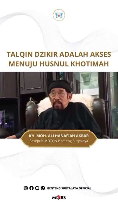 TALQIN DZIKIR ADALAH AKSES MENUJU HUSNUL KHOTIMAH