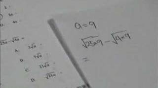 CE Maths 2004 MC 4