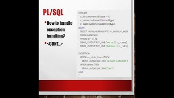 TCS SQL/PLSQL interview questions AND ANSWERS for experienced 1 to 5 years - Part 4 #sql #plsql