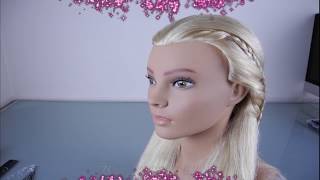 Быстрая красивая прическа на каждый день. Плетение кос. Урок 1. Быстрая красивая прическа на каждый день. Плетение кос. Урок 1.