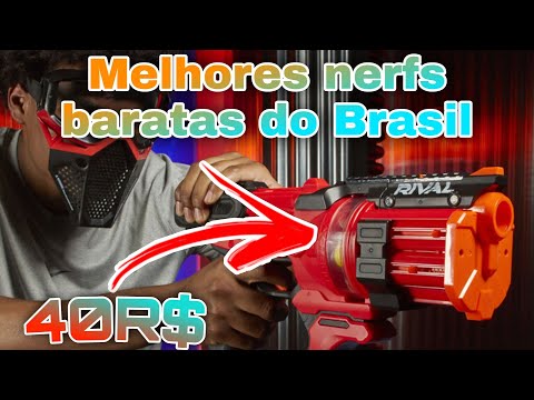 TOP 5 MELHORES NERFS BARATAS DO BRASIL! 