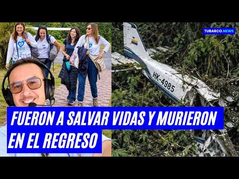 They went to Chocó to help after the earthquake and died while returning to Bogotá