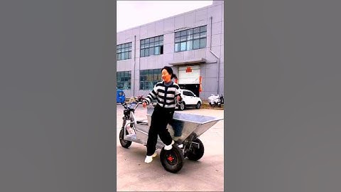 One machine for multiple uses saves time effort labor and manpower #electrictricycle