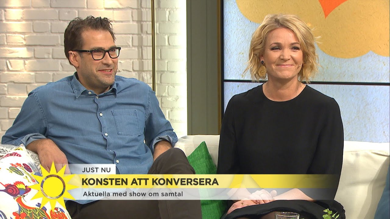 Konsten att konversera: ”Varför skickar du tanten som dansar flamingo?”  - Nyhetsmorgon (TV4)
