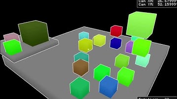Physbox3D - 3D Java AABB Physics Simulator with OpenGL