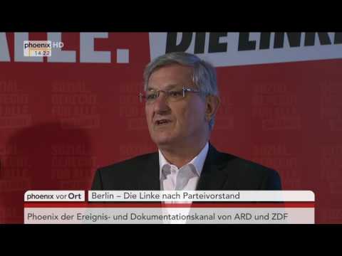Pressekonferenz Linke: Katja