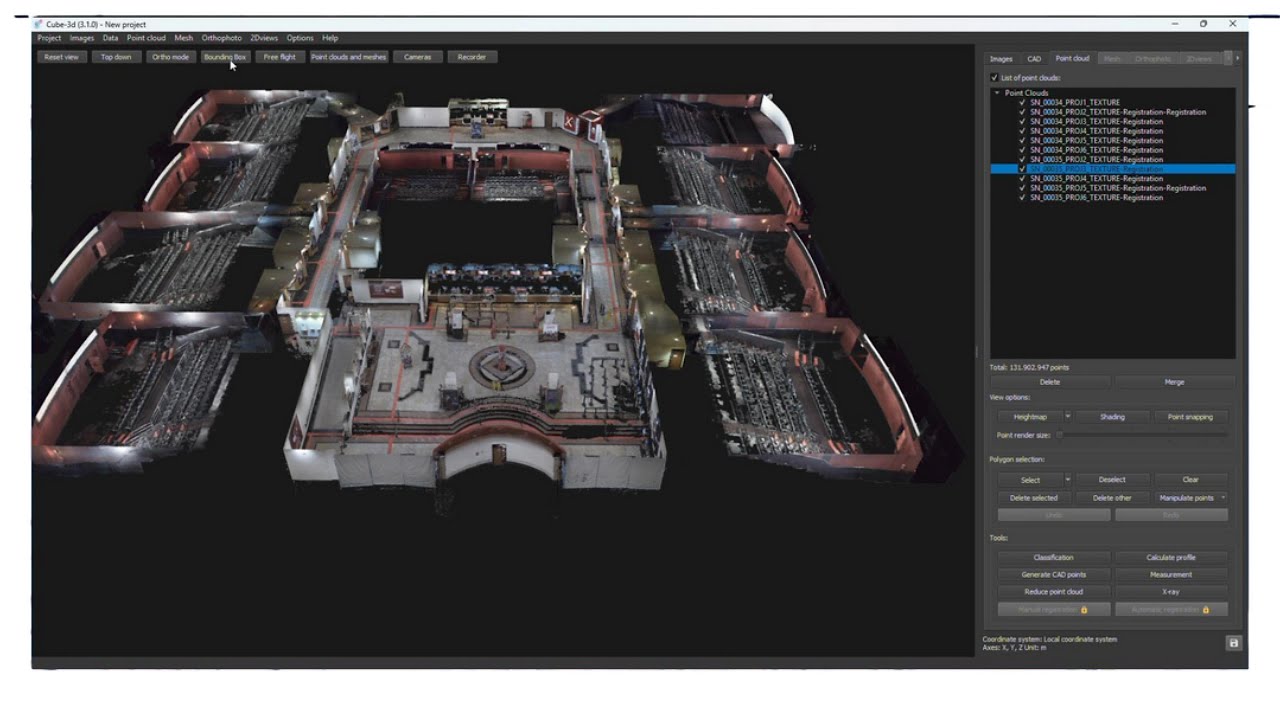 Estudo de um Caso de Sucesso: Levantamento de Cinema (10 Salas) com Laser Scanner Stonex X40