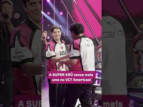 A reação dos players da KRÜ após a vitória contra a NRG! Quem tá ILUDIDO aí? #VCTAmericas