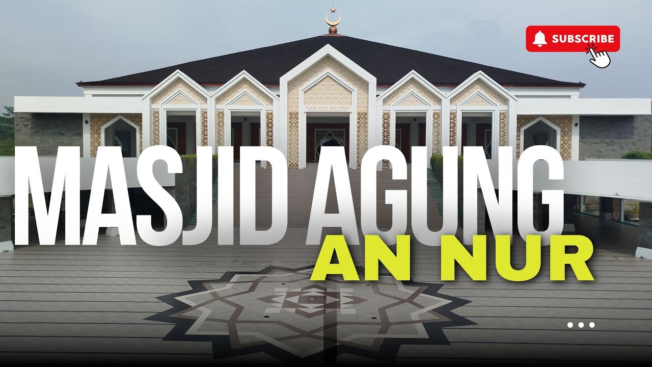 Indahnya Masjid Agung An-Nur Magelang Jadi Simbol Toleransi