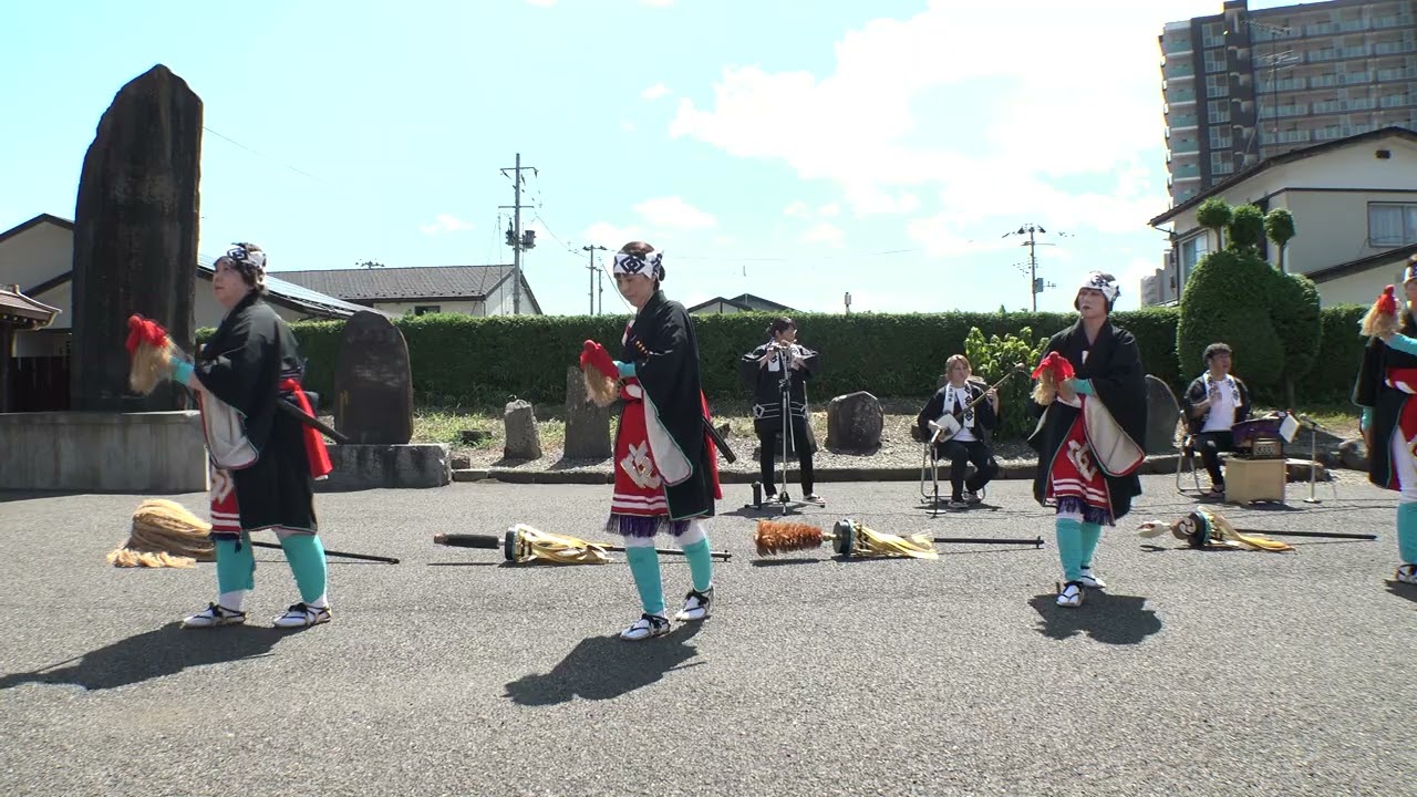 2025台笠（北上みちのく芸能まつり）3日諏訪神社 - YouTube