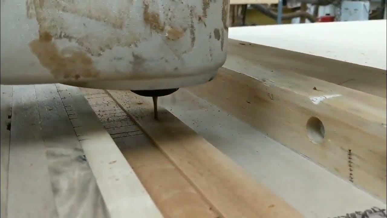 How To Drill Mountain Dulcimer Fretboard Position Dot Holes YouTube