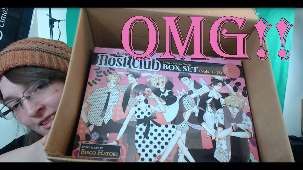 Ouran High School Host Club box set unboxing! - YouTube
