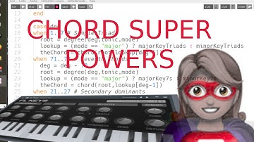 Chord superpowers with Sonic Pi (I mastered secondary dominants in only 5 lines of code!)