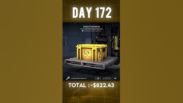 A Case A Day Until I Get Gloves! (Day 172) #shorts #cs2 #csgo #knife #gloves #gaming #goldgoldgold