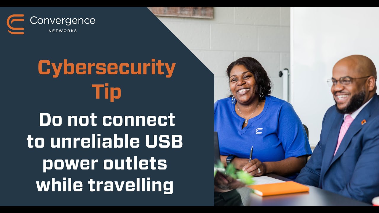 Cybersecurity Tip - Do Not Connect to Unreliable USB Power Outlets While Travelling