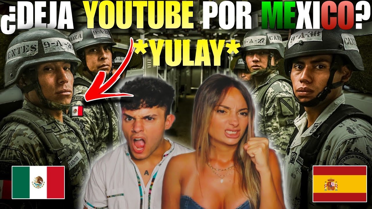 YOUTUBER de MÉXICO ENTRÓ en EL EJÉRCITO MEXICANO y ASÍ de DURO lo TRATARON 🇲🇽😨*ESPAÑOLES REACCIONAN*