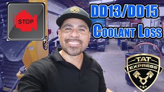 DD13 DD15 DD16 Coolant loss/ DD15 Coolant Leak/ Low coolant level/ DD13 Low Coolant/ DD13 EGR Cooler