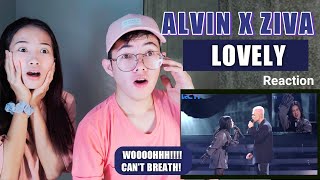 ALVIN X ZIVA MAGNOLYA - LOVELY ( BILLIE EILLISH) | X FACTOR INDONESIA 2021 | REACTION!!!