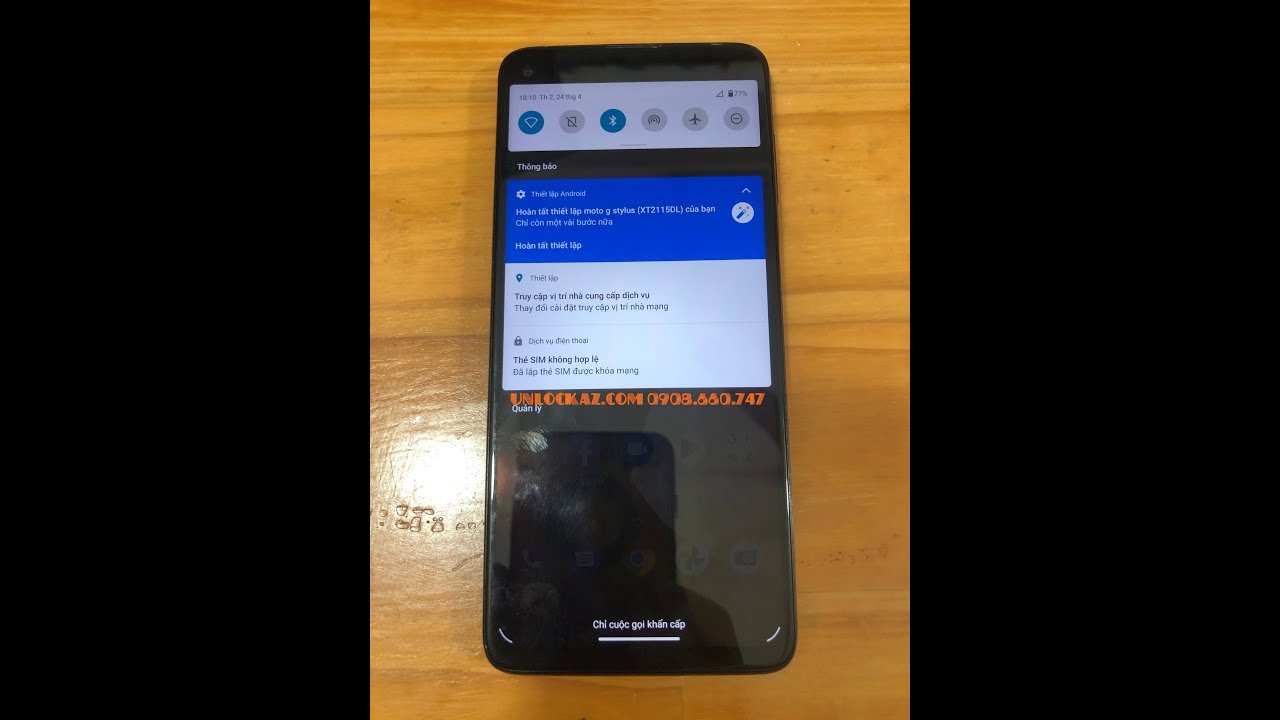 Unlock Motorola Moto G Stylus 2021 (Tracfone) XT2115DL thành công 100