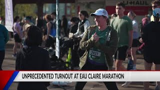 Thousands flock to Eau Claire marathon weekend
