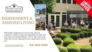 Welcome to Summit House Retirement Community in Britt, IA.