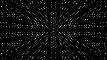 Dots & Circles - Free Infinite Loop - Black Motion Background