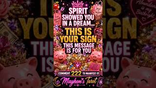 🛑💎SPIRIT SHOWED YOU IN A DREAM THIS IS YOUR SIGN💎🛑#lawofattraction #abundance #fyp#sign #fypシ#dream
