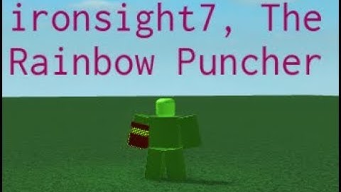 Rainbow Puncher Script Showcase