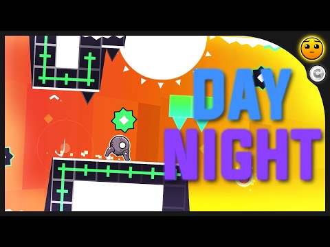 "DAY NIGHT" By Wentex (ALL COINS) [Daily #2034] - Geometry Dash