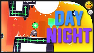 "DAY NIGHT" By Wentex (ALL COINS) [Daily #2034] - Geometry Dash