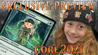 Exclusive Magic The Gathering Core Set 2021 M21 Preview Card Dana Fischer Mtg