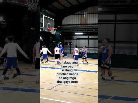 IBANG IBA TALAGA ANG LARO KAPAG KULANG SA PRACTICE KAPOS NA ANG MGA TIRA GAYA NETO  #basketball