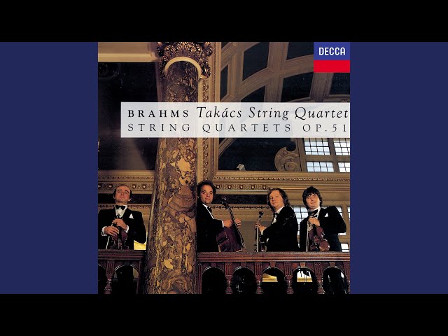 Brahms - Quatuor à cordes n°2: allegro final : Quatuor Takacs