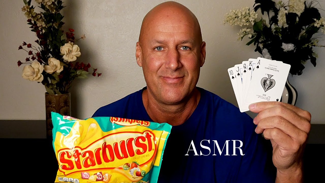 ASMR: Solitaire Starburst and Swedish Fish~Whisper~Ear To Ear