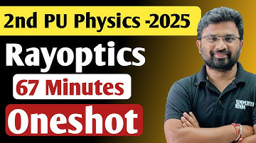 2nd PUC Physics Exam 2025 | Rayoptics Onshot