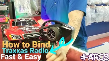 How to BIND and Factory RESET Traxxas radio