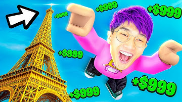 Making TRILLIONS In ROBLOX CLIMB AND JUMP TOWER...!? (MAX LEVEL!)