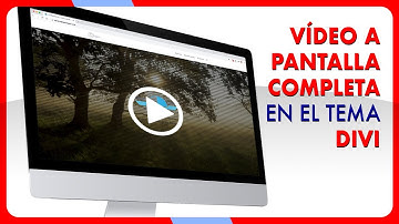 Configurar VIDEO A PANTALLA COMPLETA en el tema DIVI de WordPress