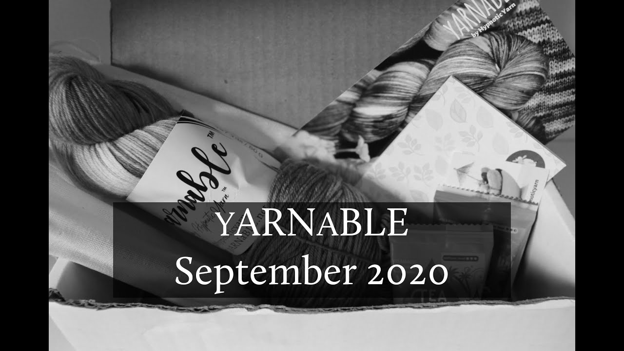 yARNaBLE September 2020 Unboxing