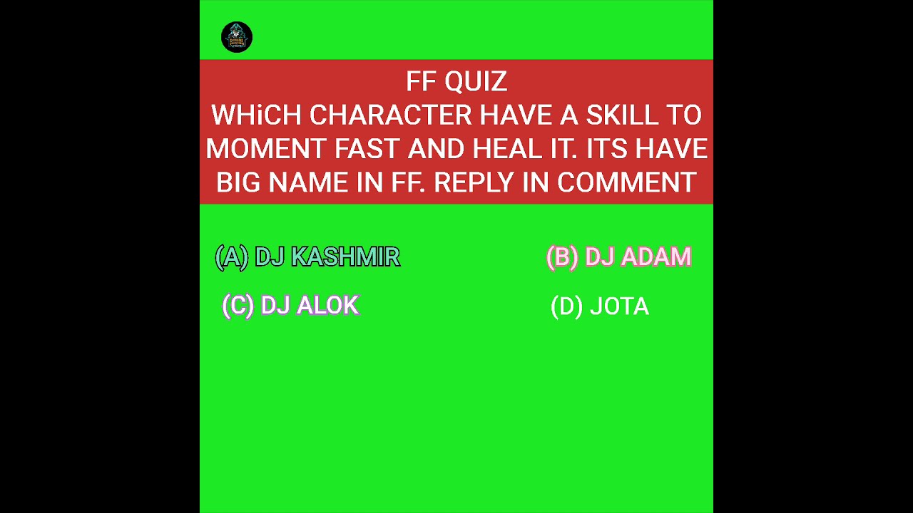 FF QUIZ which character you choose from thatshortsquiz QUIZ YouTube