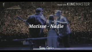 Matisse - Nadie (Letra)