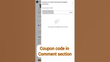 PW Parakram 2.0 GATE 2026 Batch B (English) - Electronics Batch Coupon Code