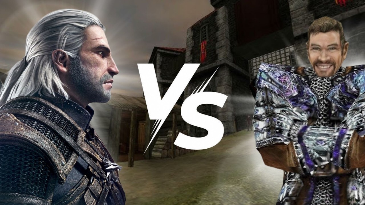 Fan Wiedźmina pierwszy raz gra w GOTHIC 1!