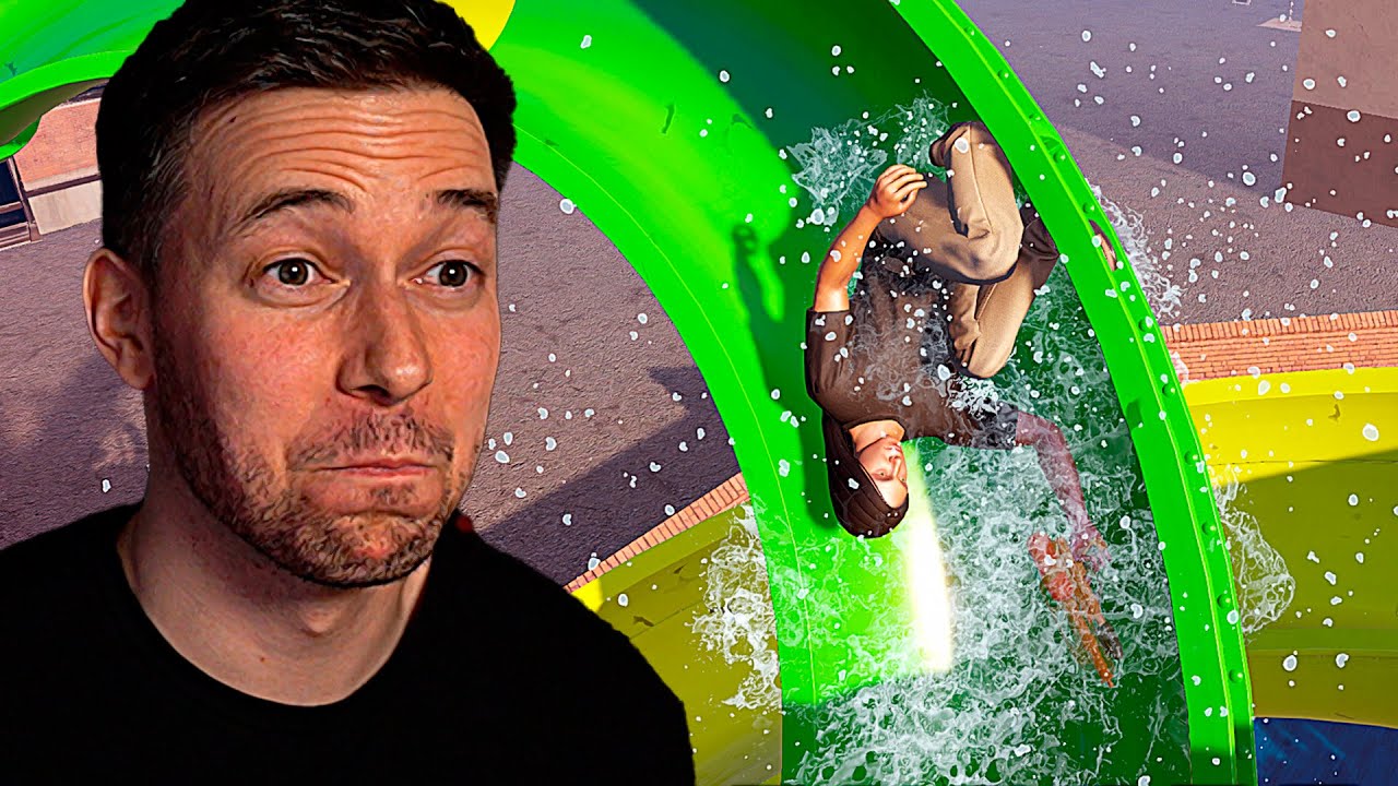 EL MEJOR PARQUE ACUATICO | Waterpark Simulator PARTE 6