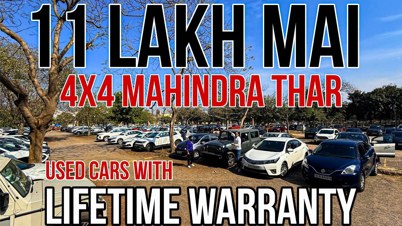BIGGEST COLLECTION OF SECOND HAND CARS🤩 LIFETIME WARRANTY ON USED CARS IN DELHI, CERTIFIED CARS ONLY