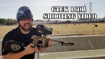 Planet Eclipse Gtek 160R Shooting Video