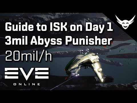 EVE Online - Easy ISK on Day 1 in Abyss Punisher (20mil/h)