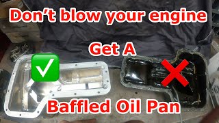 Installing a baffled oil pan on the MR2!